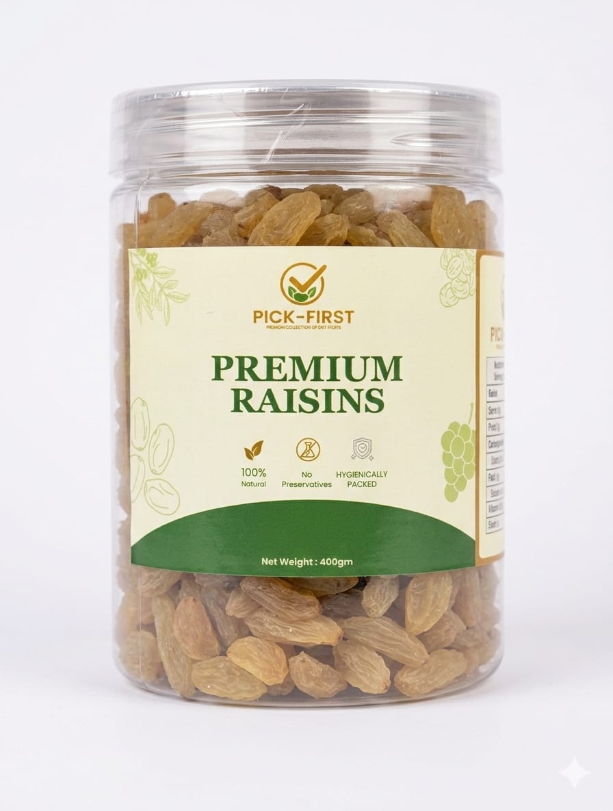 Pick First Naturals Premium Raisins – 400g