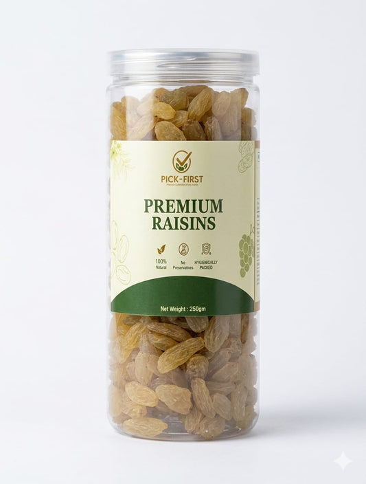 Pick First Naturals Premium Raisins – 250gm